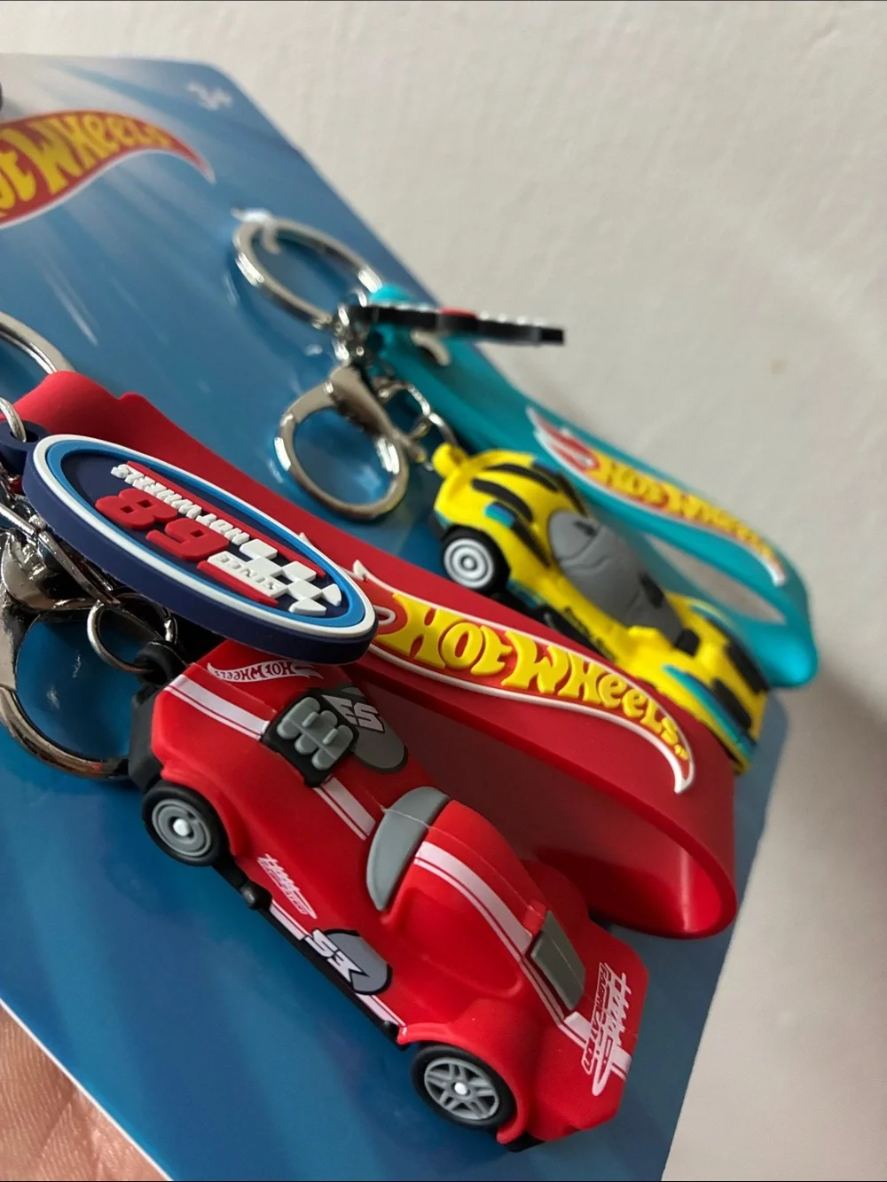 Hot wheels Keychain lanyard set